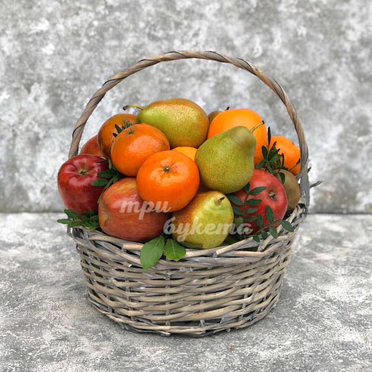 Корзина фруктов №1 (доп. фото)